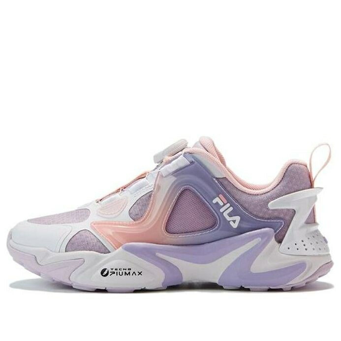 フィラ ライフスタイル 紫 パープル 白色 ホワイト ピンク 'WHITE PINK' ジュニア キッズ FILA (GS) LIFESTYLE SNEAKERS PURPLE K15G321115QWP / WHITE PINK PURPLE ベビー マタニティ スニーカー