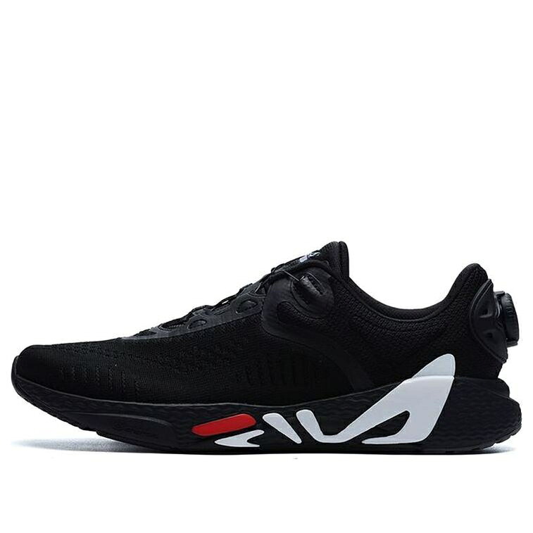 フィラ アスレチックス スニーカー 運動すること靴 黒いこと 黒いこと 白いこと 白いこと \u0027BLACK\u0027 スニーカー メンズ FILA ATHLETICS MIND BOA RUNNING SHOES A12M222110FBK / BLACK WHITE