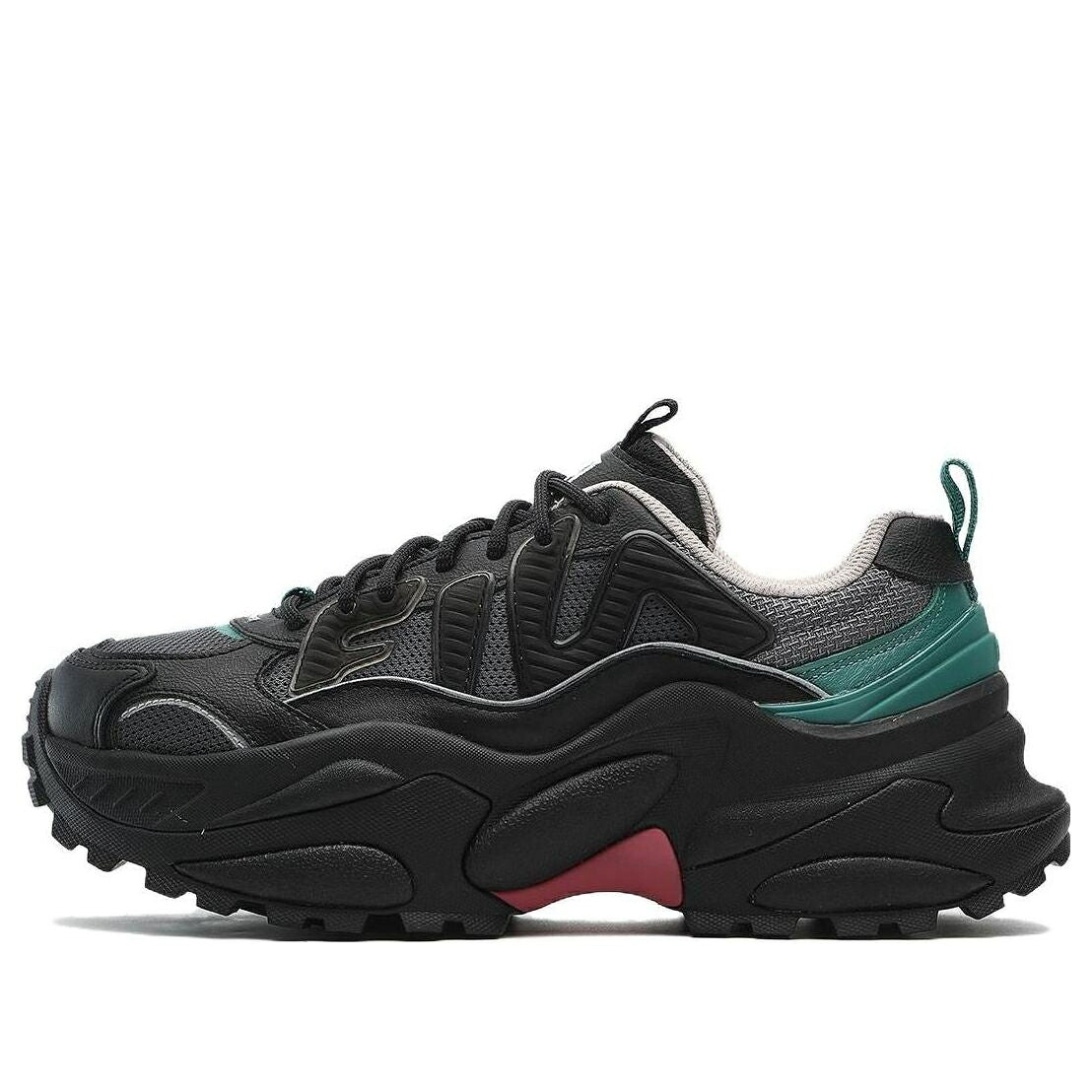 フィラ 中核グループ スニーカー 運動すること靴 黒いこと 黒いこと 緑 緑であること \u0027BLACK GREEN\u0027 スニーカー レディース FILA (WMNS) CORE CELLA SHOES F12W331109FCB / BLACK GREEN