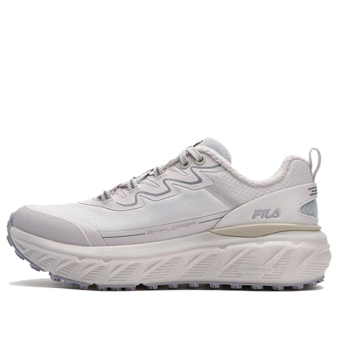 フィラ カジュアル スニーカー 運動靴 白色 ホワイト ピンク 'WHITE PINK' スニーカー レディース FILA (WMNS) VERSATILE CASUAL NON-SLIP DURABLE RUNNING SHOES A12W341219FPP / WHITE PINK
