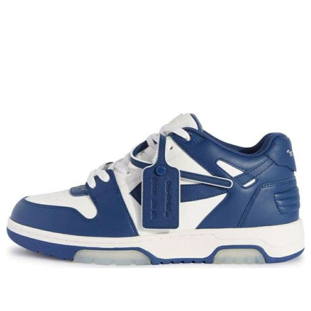 オフホワイト 紺色 ネイビー 白色 ホワイト \"OOO\" NAVY WHITE スニーカー メンズ OFF-WHITE OUT OF OFFICE SNEAKERS OMIA189C99LEA0070142 / NAVY WHITE