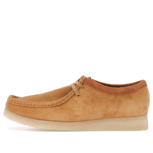 クラークス スエード スウェード 'OAKMOSS' スニーカー メンズ CLARKS WALLABEE SUEDE 26166241 / OAKMOSS|スニケス