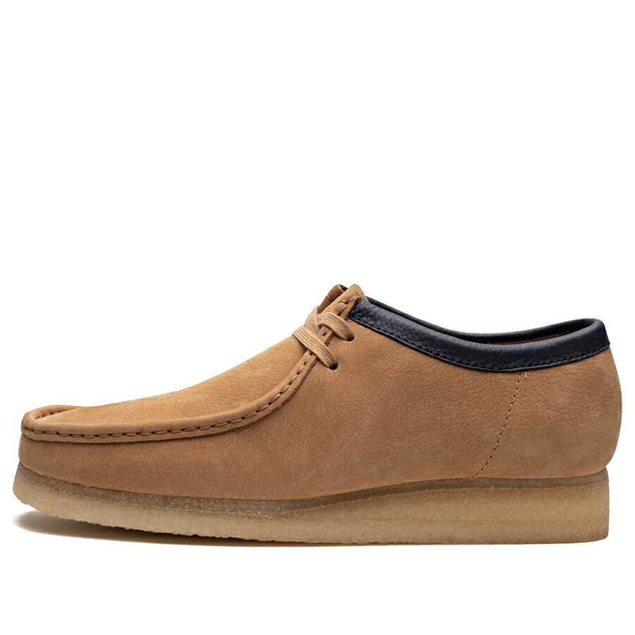 クラークス \u0027LIGHT NUBUCK\u0027 スニーカー メンズ CLARKS WALLABEE TAN 26162515 / LIGHT TAN NUBUCK