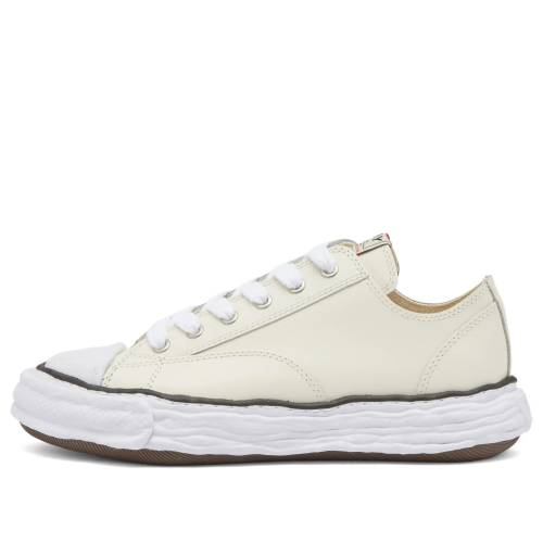 メゾン ミハラヤスヒロ レザー 白色 ホワイト 'WHITE' スニーカー メンズ MAISON MIHARA YASUHIRO MAISON MIHARA YASUHIRO PETERSON23 OG SOLE LEATHER LOW A11FW704-WHITE / WHITE