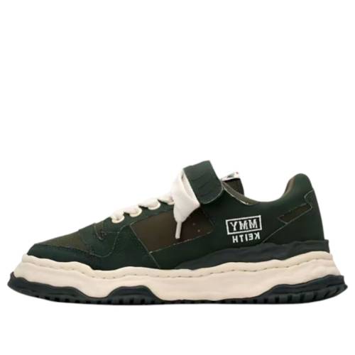 メゾン ミハラヤスヒロ 緑 グリーン 'GREEN' スニーカー メンズ MAISON MIHARA YASUHIRO MAISON MIHARA YASUHIRO KEITH OG LOW-TOP A13FW704-GREEN / GREEN