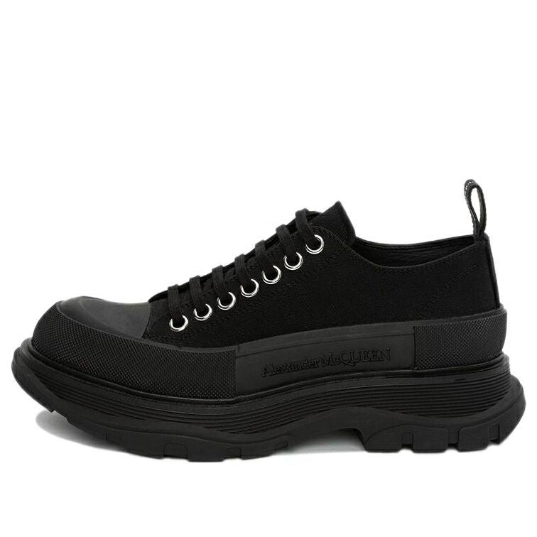 アレキサンダーマックイーン 黒いこと 黒いこと \u0027BLACK\u0027 スニーカー レディース ALEXANDER MCQUEEN (WMNS) ALEXANDER MCQUEEN TREAD SLICK LACE UP 617881W4L321000 / BLACK