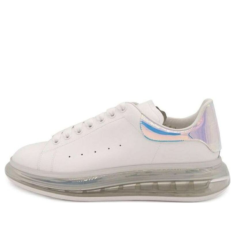アレキサンダーマックイーン 靴 スニーカー ショック 白色 ホワイト ピンク 'WHITE PINK' メンズ ALEXANDER MCQUEEN ALEXANDER MCQUEEN OVERSIZED SNEAKER SHOCK 610812WHXM89035 / WHITE SHOCK PINK|スニケス