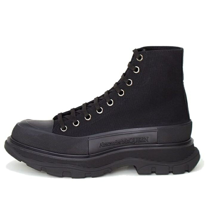 アレキサンダーマックイーン ブーツ 黒いこと 黒いこと \u0027BLACK\u0027 スニーカー メンズ ALEXANDER MCQUEEN ALEXANDER MCQUEEN TREAD SLICK BOOT 604254W4L321000 / BLACK