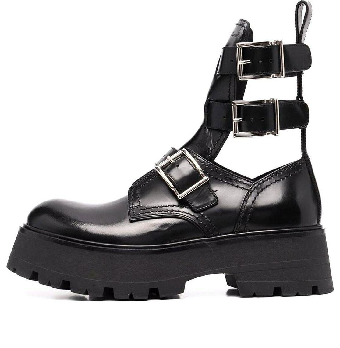 アレキサンダーマックイーン 思われ人 ブーツ 黒いこと 黒いこと \u0027BLACK\u0027 スニーカー レディース ALEXANDER MCQUEEN (WMNS) ALEXANDER MCQUEEN FLAT RUBBER BOOTS 700078WIC631081 / BLACK