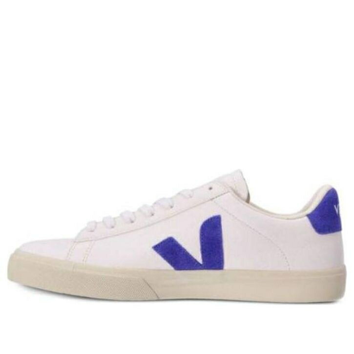 ヴェジャ 白色 ホワイト 紫 パープル 'WHITE PURPLE' スニーカー メンズ VEJA CAMPO CHROMEFREE LACE-UP SNEAKERS CP0503319 / WHITE PURPLE