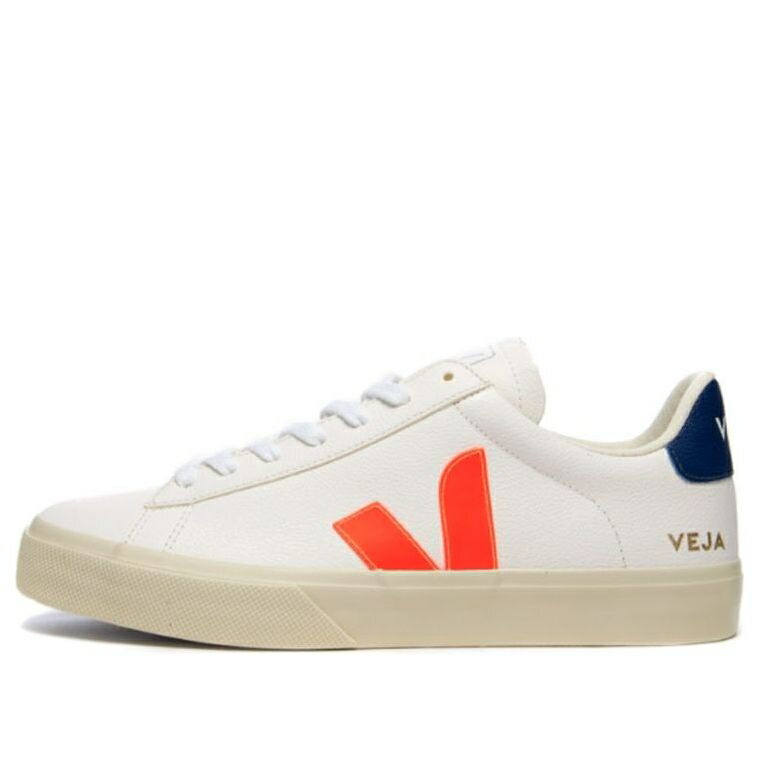 ヴェジャ 橙 オレンジ色 白いこと 白いこと \u0027WHITE FLUO\u0027 スニーカー メンズ VEJA CAMPO CHROMEFREE ORANGE CP052195 / WHITE ORANGE FLUO