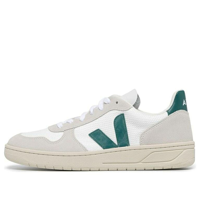 ヴェジャ ベージュ 白色 ホワイト 緑 グリーン 'WHITE GREEN' スニーカー メンズ VEJA V-10 B-MESH LACE-UP SNEAKERS BEIGE VX0102796 / WHITE BEIGE GREEN|スニケス