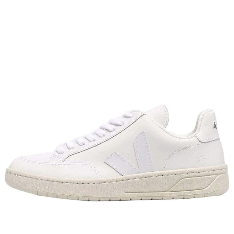 ヴェジャ レザー 白色 ホワイト クリーム 'EXTRA NATURAL' スニーカー メンズ VEJA V-12 LEATHER WHITE XD0202297A / WHITE CREAM|スニケス