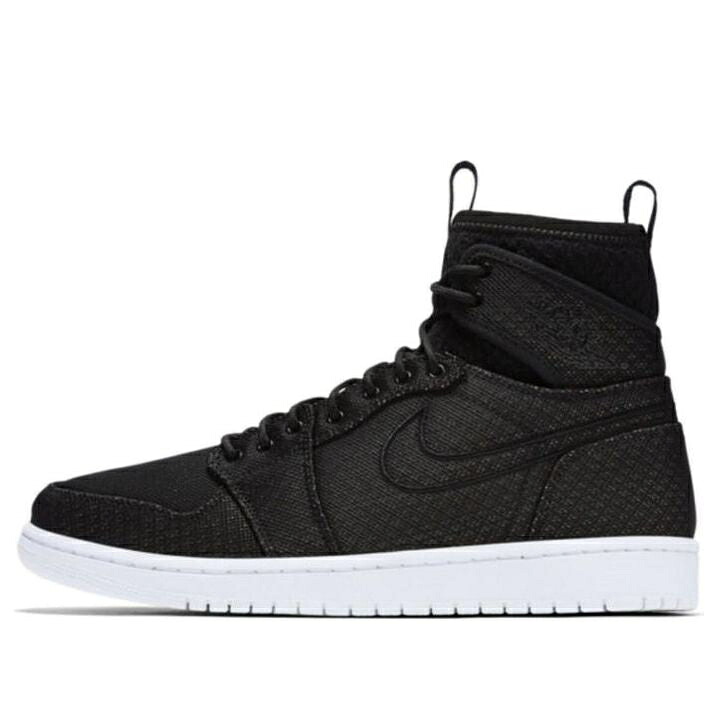 ナイキ ジョーダン ハイ ウルトラ 黒色 ブラック 白色 ホワイト 'BLACK' スニーカー メンズ JORDAN AIR 1 HIGH ULTRA 844700-050 / BLACK INFRARED 23 WHITE|スニケス