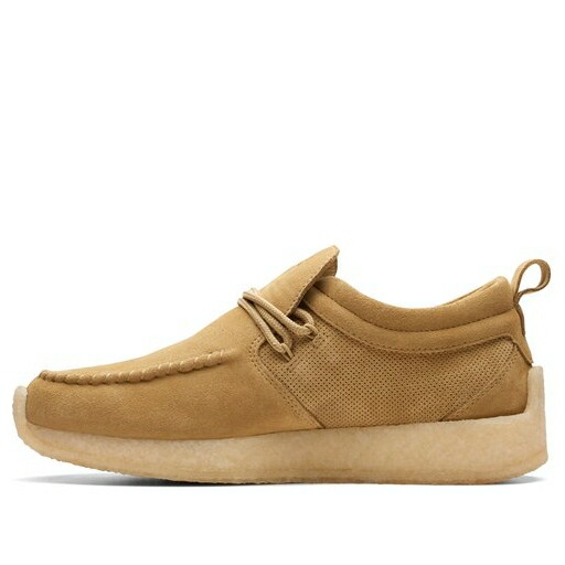 クラークス 砂色 サンド 'LIGHT SAND' スニーカー メンズ CLARKS MAYCLIFFE 26173378 / LIGHT SAND