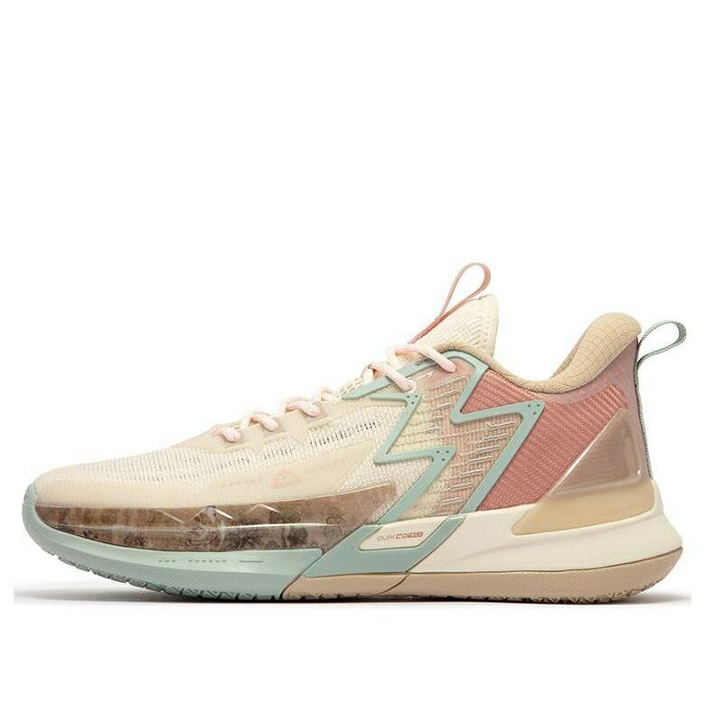 ローズ ピンク 橙 オレンジ ベージュ 4.0 ROSELLE スニーカー メンズ 361 DEGREES 361 DEGREES BIG3 SWITCH 672321112-10 / ROSE PINK ORANGE BEIGE