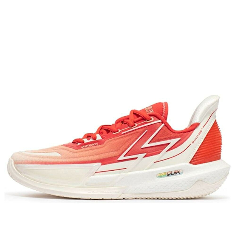 クイック プロ 赤 レッド 白色 ホワイト 4.0 'CHINA RED' スニーカー メンズ 361 DEGREES 361 DEGREES BIG3 QUICK PRO 672411108F-2 / RED WHITE