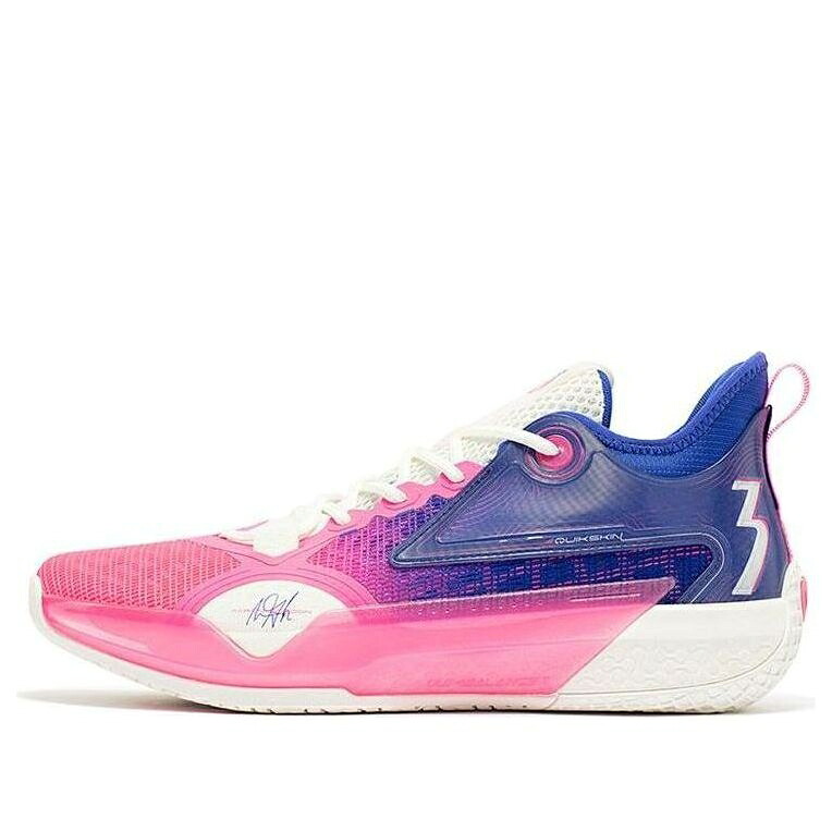 サクラ色 紫 パープル \u0027WTA\u0027 スニーカー メンズ 361 DEGREES 361 DEGREES ZEN 5 AARON GORDON 572331101-9 / BRIGHT PINK PURPLE