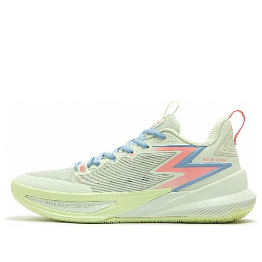 チーム 緑 グリーン ピンク 青色 ブルー 2.0 'MELON' スニーカー メンズ 361 DEGREES 361 DEGREES BIG 3 TEAM SE 672511119-2 / GREEN PINK BLUE