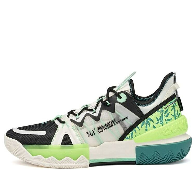 白いこと 白いこと 緑 緑であること 黒いこと 黒いこと 2.0 \u0027WHITE GREEN\u0027 スニーカー メンズ 361 DEGREES 361 DEGREES BURNING BATTLE PRM 672221107-2 / WHITE GREEN BLACK