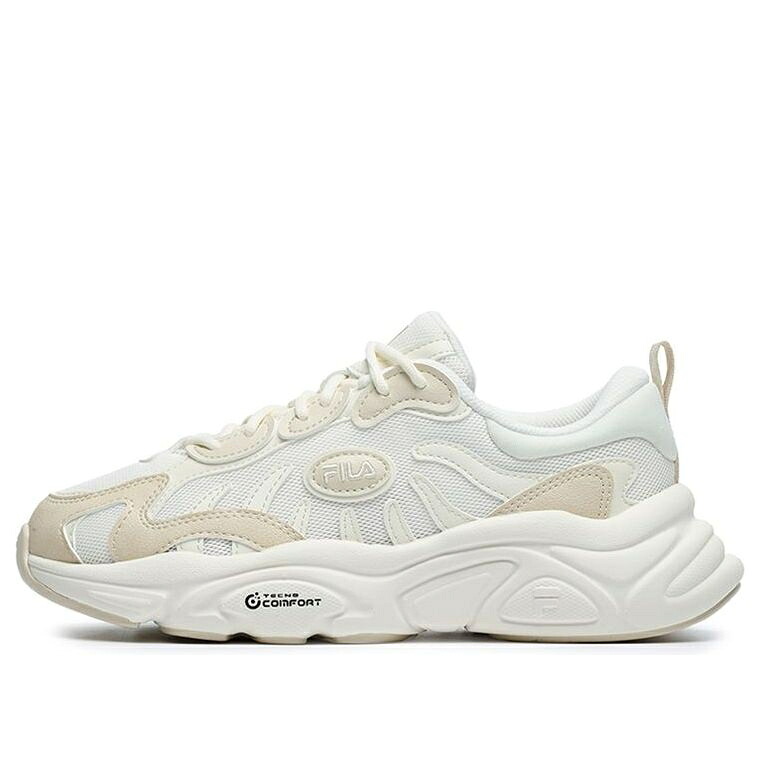 フィラ 白いこと 白いこと ベージュ \u0027WHITE BEIGE\u0027 スニーカー レディース FILA (WMNS) KEPPLER SNEAKERS F12W232129FWG / WHITE BEIGE