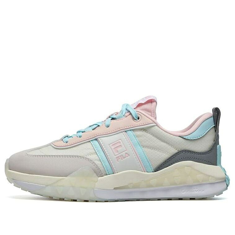 フィラ 青み 青色 薄墨色 薄墨色 サクラ色 \u0027GREY PINK\u0027 スニーカー レディース FILA (WMNS) BRICK SNEAKERS BLUE F12W231125FSB / GREY BLUE PINK