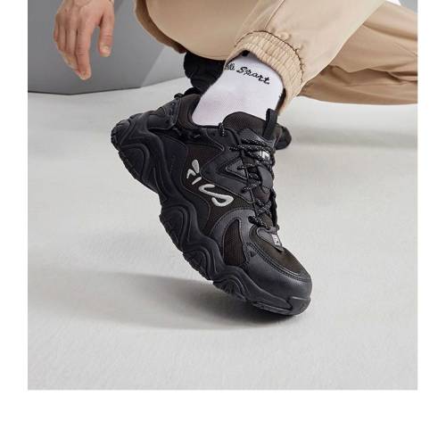 フィラ 黒いこと 黒いこと \u0027BLACK\u0027 スニーカー レディース FILA (WMNS) FLUID 4 F12W312101FBK / BLACK