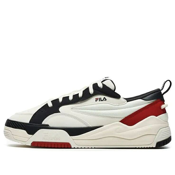 フィラ 黒いこと 黒いこと 白いこと 白いこと 赤 赤いこと \u0027WHITE RED\u0027 スニーカー メンズ FILA CANESTRO SNEAKERS BLACK F12M241603FWD / WHITE BLACK RED