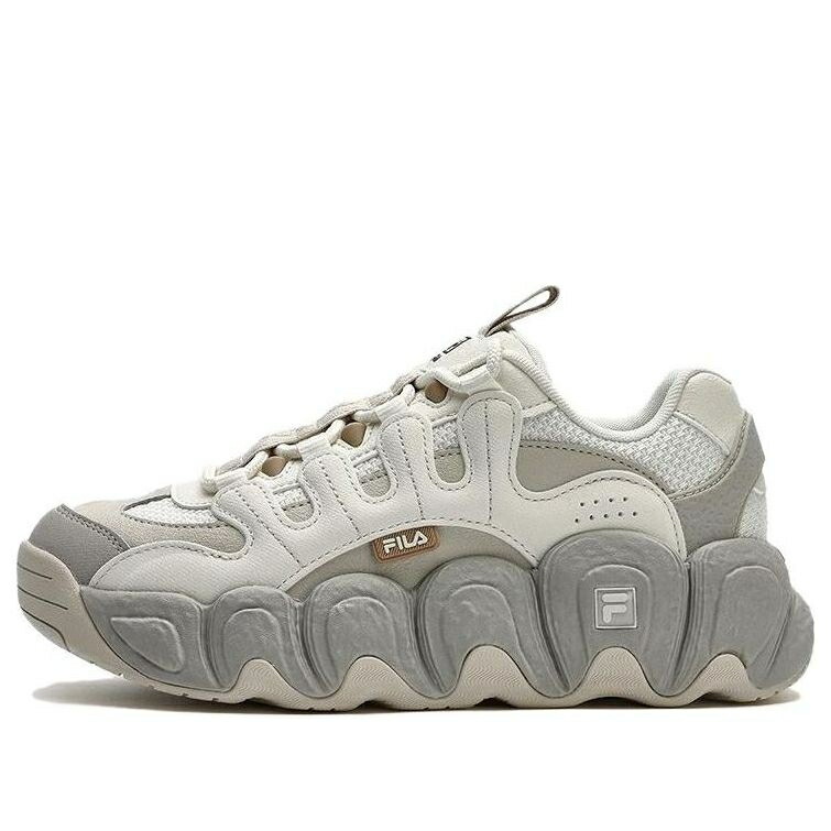 フィラ 灰色 グレー 白色 ホワイト 'GREY WHITE' スニーカー レディース FILA (WMNS) CROISSANT CHUNKY SNEAKERS F12W342103FTO / GREY WHITE