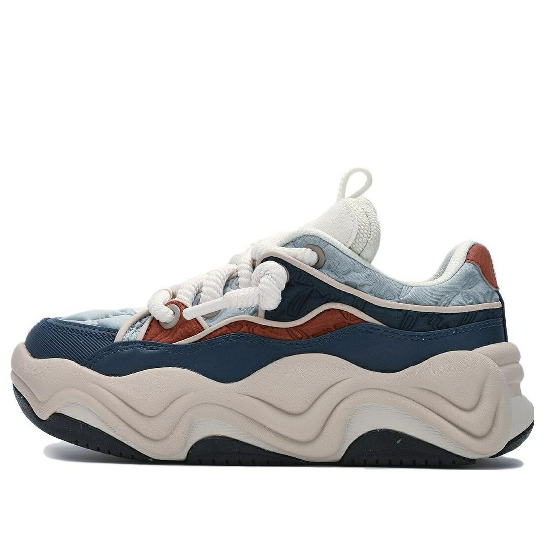 フィラ ブルック 青み 青色 白いこと 白いこと 赤 赤いこと \u0027BLUE WHITE\u0027 スニーカー レディース FILA (WMNS) BROOK SNEAKERS F12W341225FEL / BLUE WHITE RED