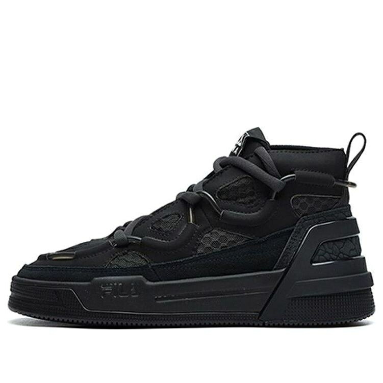 フィラ 黒いこと 黒いこと スニーカー レディース FILA (WMNS) HIGH-TOP BLACK F12W141201FBU /