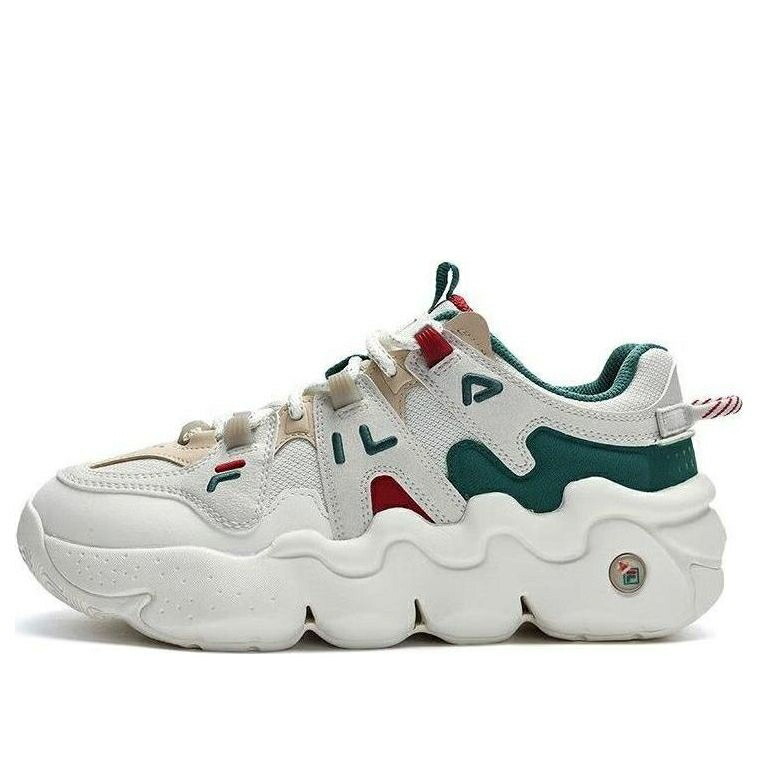 フィラ スニーカー 運動すること靴 緑 緑であること 白いこと 白いこと 赤 赤いこと \u0027WHITE RED\u0027 スニーカー レディース FILA (WMNS) PANINI XMAS SHOES GREEN F12M312113FSL / WHITE GREEN RED