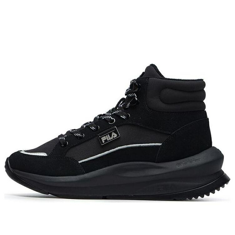 フィラ カジュアル ブーツ 黒色 ブラック BLACK スニーカー レディース FILA (WMNS) CASUAL BOOTS F12W144405FBK / BLACK
