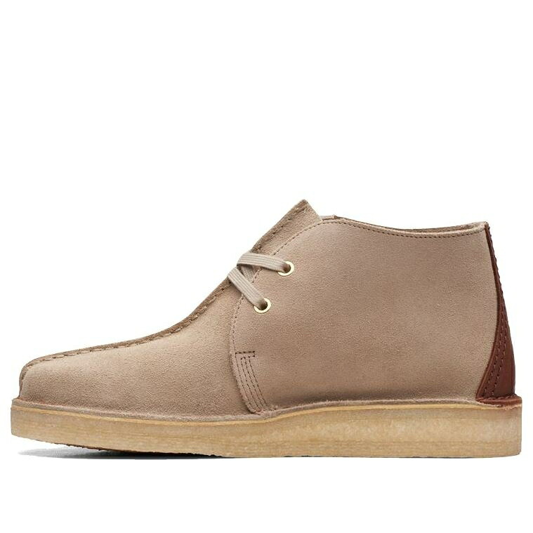 クラークス オリジナルス スニーカー 運動すること靴 ベージュ 赤銅色 赤銅色 \u0027SAND SUEDE\u0027 スニーカー メンズ CLARKS ORIGINALS DESERT TREK HI 50 ANKLE SHOES 261695357 / BEIGE BROWN