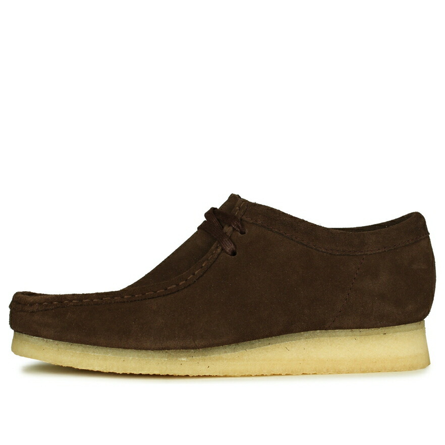 クラークス 赤銅色 赤銅色 \u0027DARK SUEDE\u0027 スニーカー メンズ CLARKS WALLABEE BROWN 26156606 / DARK BROWN