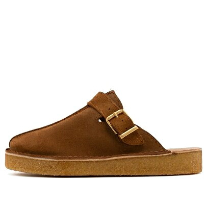 クラークス スエードクロス スウェード \u0027CARAMEL\u0027 スニーカー レディース CLARKS (WMNS) TREK MULE SUEDE 26164440 / CARAMEL