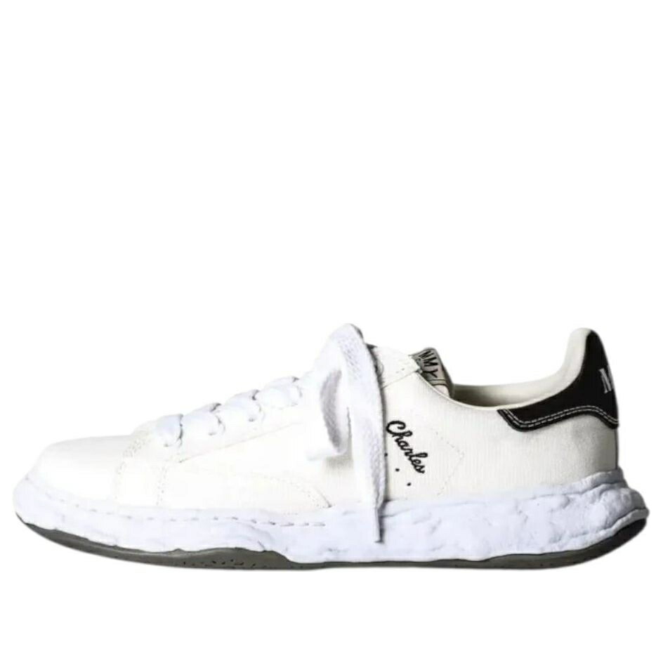棲み家 ミハラヤスヒロ 白いこと 白いこと \u0027WHITE\u0027 スニーカー メンズ MAISON MIHARA YASUHIRO MAISON MIHARA YASUHIRO CHARLES OG SOLE CANVAS LOW A12FW703-WHT / WHITE