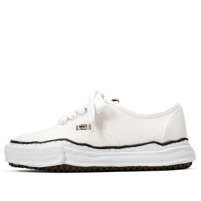メゾン ミハラヤスヒロ 靴 スニーカー 白色 ホワイト 'WHITE' メンズ MAISON MIHARA YASUHIRO MAISON MIHARA YASUHIRO BAKER OG SOLE CANVAS LOW-TOP SNEAKER A02FW704-WHT / WHITE
