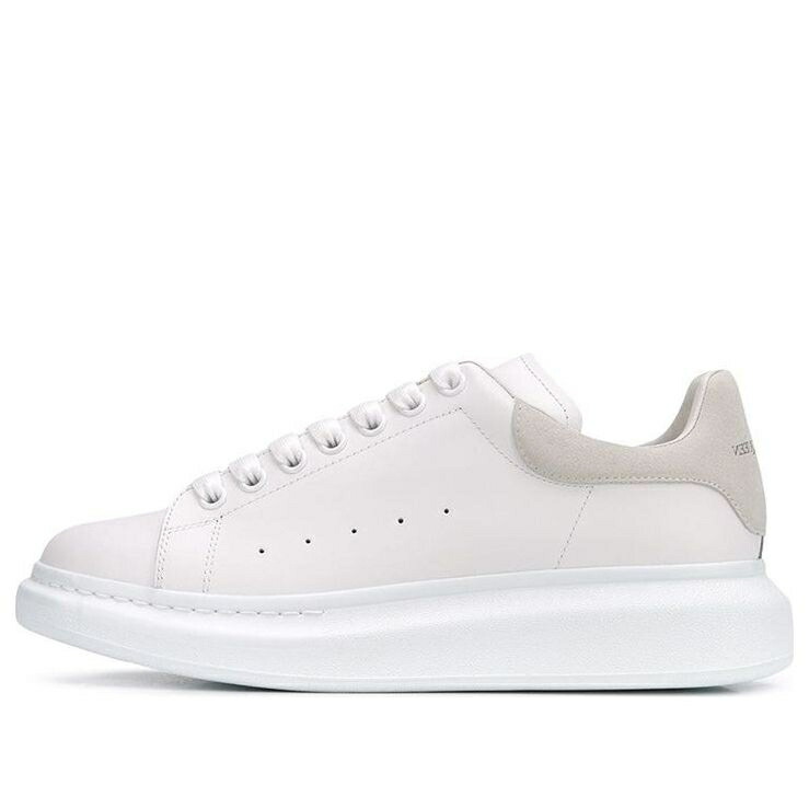 アレキサンダーマックイーン 靴 スニーカー 灰色 グレー 白色 ホワイト WHITE SUEDE メンズ ALEXANDER MCQUEEN ALEXANDER MCQUEEN OVERSIZED SNEAKER GREY 553680WHGP79000 / WHITE GREY
