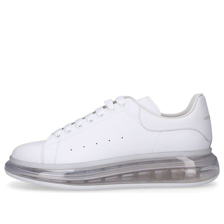 アレキサンダーマックイーン 靴 スニーカー 白いこと 白いこと \u0027WHITE SOLE\u0027 メンズ ALEXANDER MCQUEEN ALEXANDER MCQUEEN OVERSIZED SNEAKER CLEAR 604232WHX989000 / WHITE CLEAR スニーカー-メンズ靴