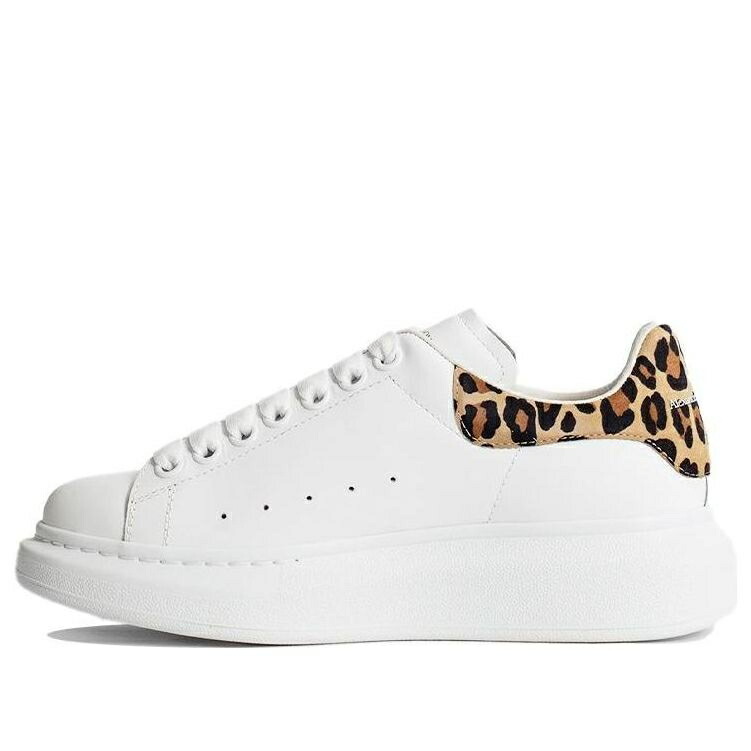アレキサンダーマックイーン 靴 スニーカー ヒョウ柄 レオパード 白色 ホワイト WHITE SUEDE レディース ALEXANDER MCQUEEN (WMNS) ALEXANDER MCQUEEN OVERSIZED SNEAKER LEOPARD 650787WHZ4T9316 / WHITE LEOPARD