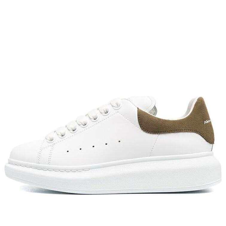 アレキサンダーマックイーン 靴 スニーカー 白いこと 白いこと カーキ \u0027WHITE KHAKI\u0027 レディース ALEXANDER MCQUEEN (WMNS) ALEXANDER MCQUEEN OVERSIZED SNEAKER 553770WHGP79256 / WHITE KHAKI