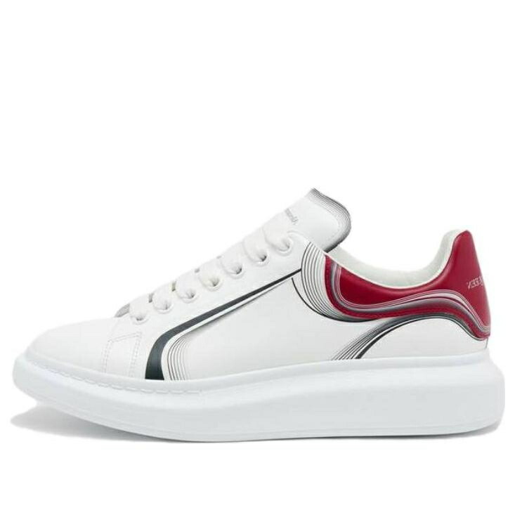 アレキサンダーマックイーン 靴 スニーカー テック 白色 ホワイト CURVE GARNET メンズ ALEXANDER MCQUEEN ALEXANDER MCQUEEN OVERSIZED SNEAKER TECH - 750336WIDJM8835 / WHITE GARNET