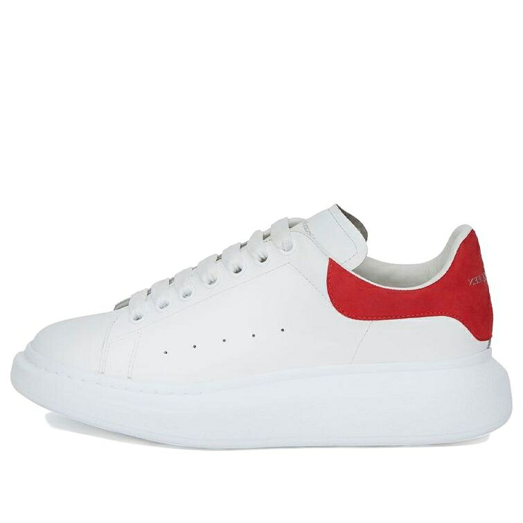 アレキサンダーマックイーン 靴 スニーカー 白いこと 白いこと 赤 赤いこと \u0027WHITE RED\u0027 メンズ ALEXANDER MCQUEEN ALEXANDER MCQUEEN OVERSIZED SNEAKER LUST 553680WHGP79676 / WHITE RED メンズ靴-靴-スニーカー