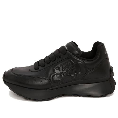 アレキサンダーマックイーン 黒色 ブラック BLACK スニーカー メンズ ALEXANDER MCQUEEN ALEXANDER MCQUEEN SPRINT RUNNER 688548WIC941000 / BLACK