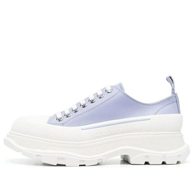アレキサンダーマックイーン 青色 ブルー 白色 ホワイト \u0027BLUE WHITE\u0027 スニーカー レディース ALEXANDER MCQUEEN (WMNS) ALEXANDER MCQUEEN TREAD SLICK SNEAKERS 702042WHZ625439 / BLUE WHITE スニーカー-靴-レディース靴