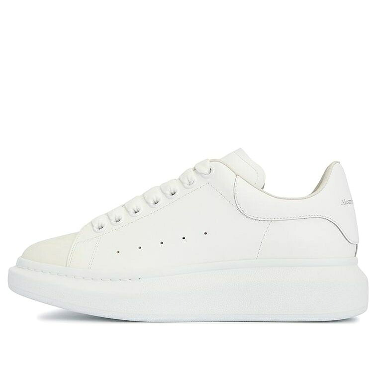 アレキサンダーマックイーン 白色 ホワイト 'WHITE' スニーカー レディース ALEXANDER MCQUEEN (WMNS) ALEXANDER MCQUEEN OVERSIZED SNEAKERS 645867WHZ4N9086 / WHITE