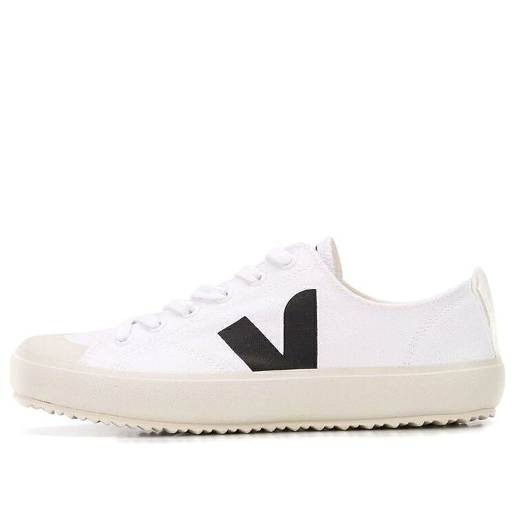 ヴェジャ 白色 ホワイト 黒色 ブラック 'WHITE BLACK' スニーカー メンズ VEJA NOVA LOW CANVAS NA011537 / WHITE BLACK