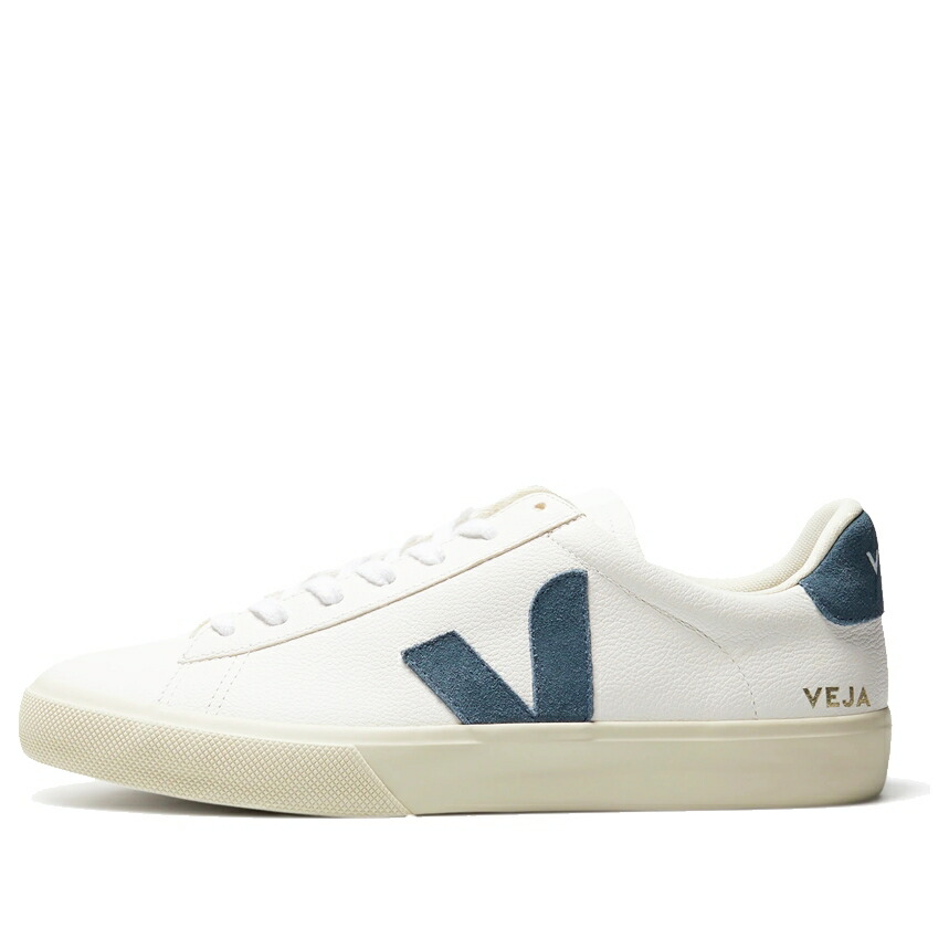 ヴェジャ 白いこと 白いこと 青碧 青碧 \u0027WHITE BLUE\u0027 スニーカー メンズ VEJA CAMPO CHROMEFREE LACE-UP SNEAKERS CP0503121 / WHITE BLUE