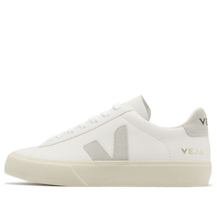 ヴェジャ 白色 ホワイト ベージュ 'EXTRA WHITE' スニーカー レディース VEJA CAMPO CHROMEFREE LACE-UP SNEAKERS CP0502429A / WHITE BEIGE